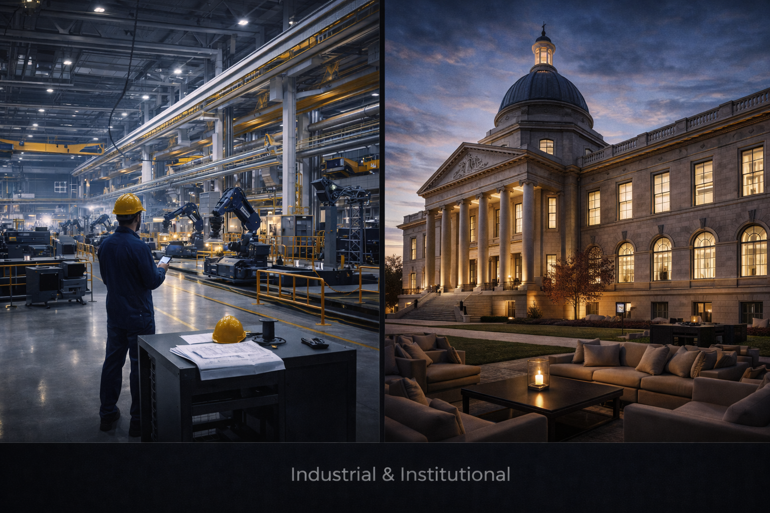 Industrial and institutional facade systems — durable envelope solutions