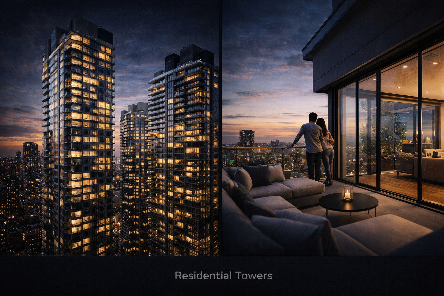 Residential tower facade design — glass and cladding solutions for high-rise buildings